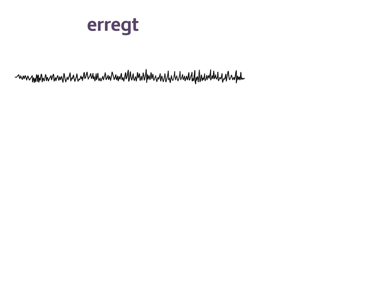 erregt