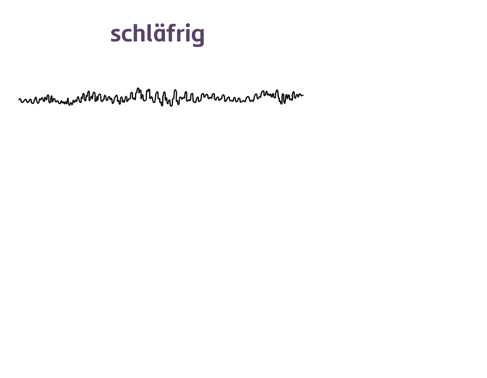schläfrig