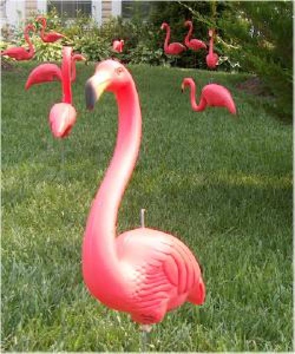 Flamingo-Figur