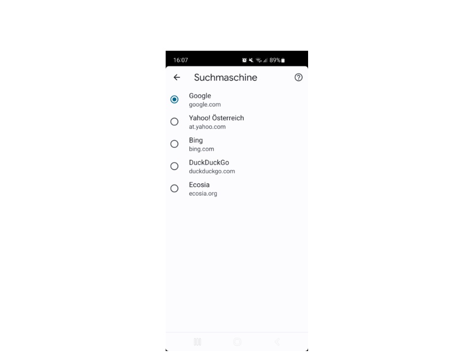 Screenshot Android