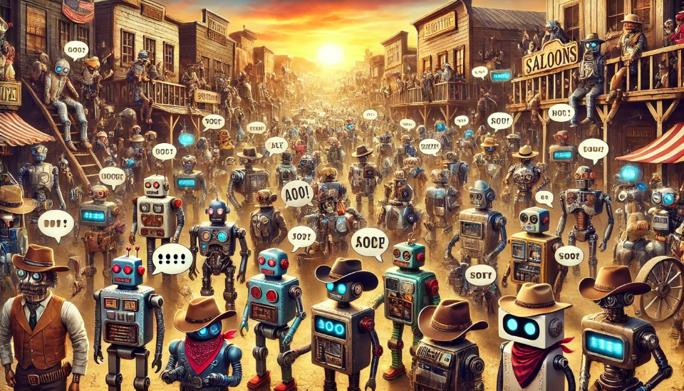100 verschiedene Roboter