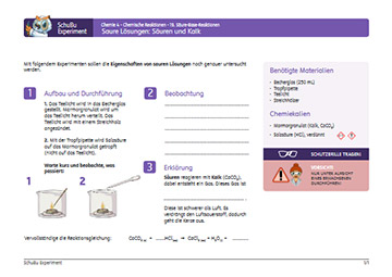 Experiment Chemie